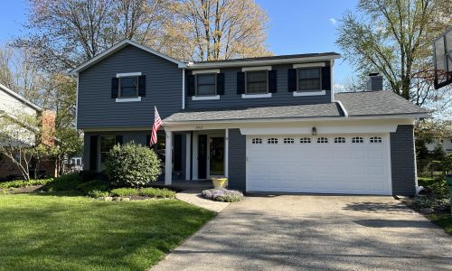 Exterior house painting by CertaPro painters in Loveland