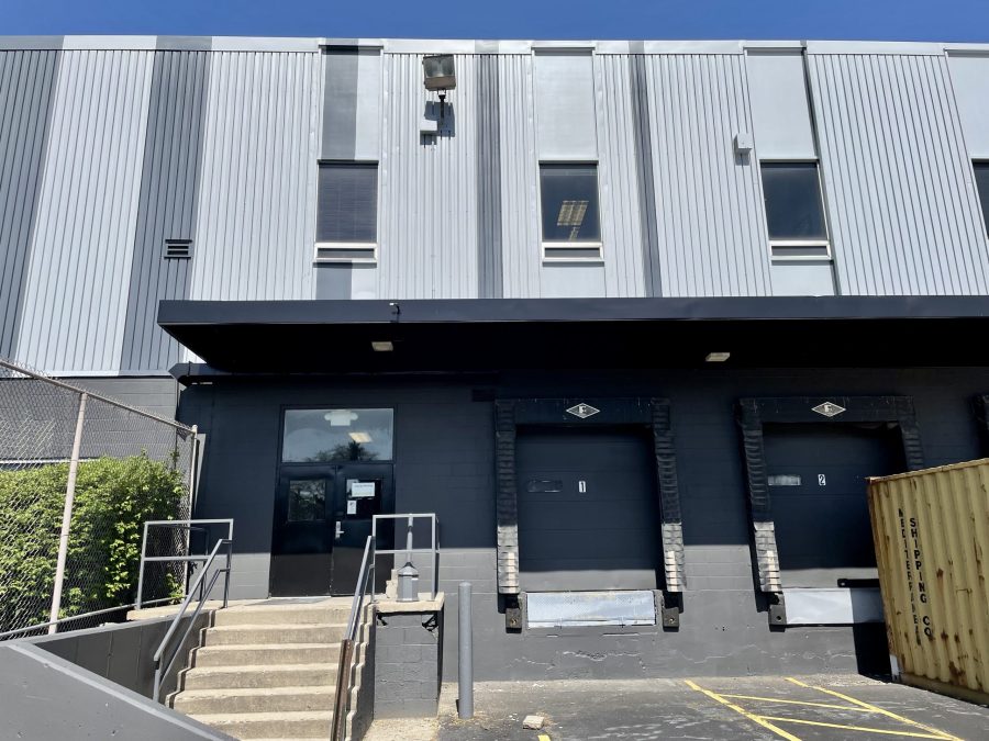 exterior of painted industrial building loading bay Preview Image 7