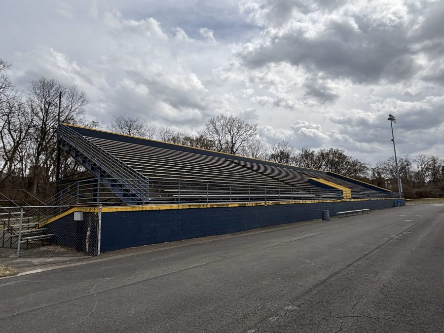 rear view of high school football stadium stands Preview Image 15