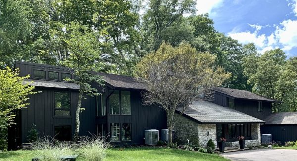 Unique Wood Sided Home After