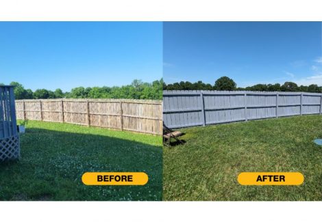 Fence & Deck Painting - Before and After Album