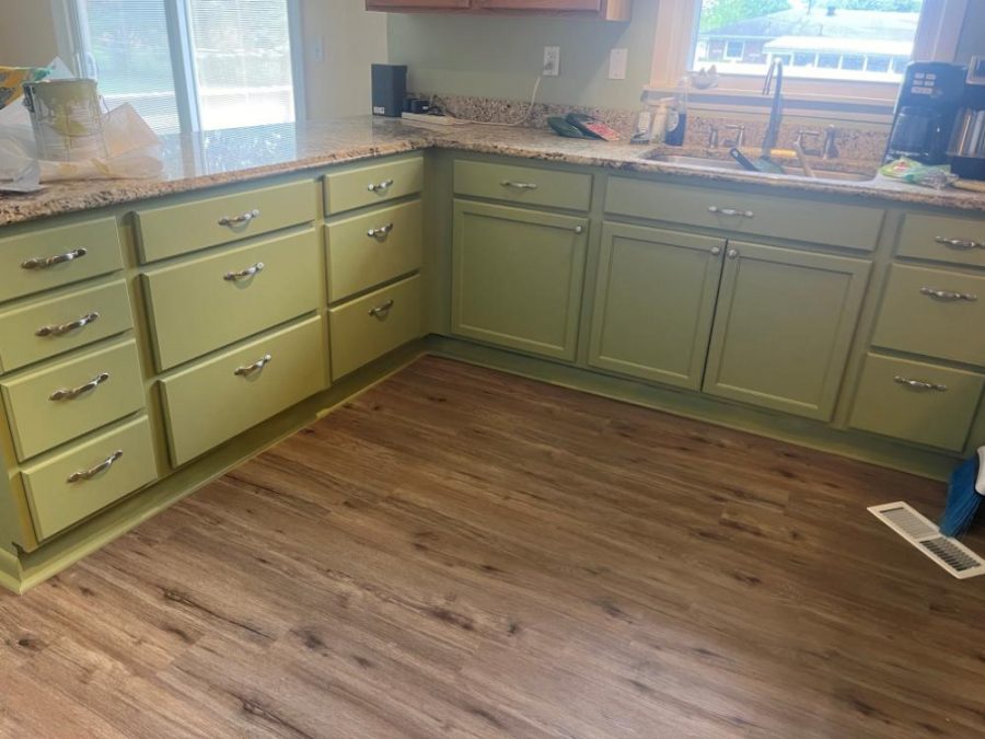 photo of kitchen being repainted Preview Image 2