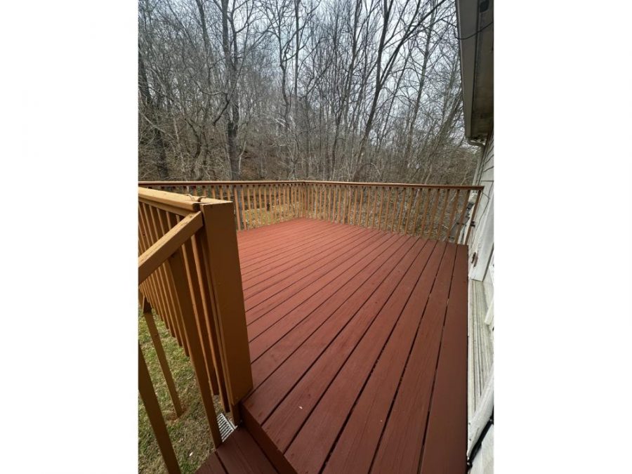 photo of top deck being repainted Preview Image 7