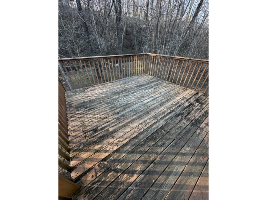 photo of top deck being repainted Preview Image 6