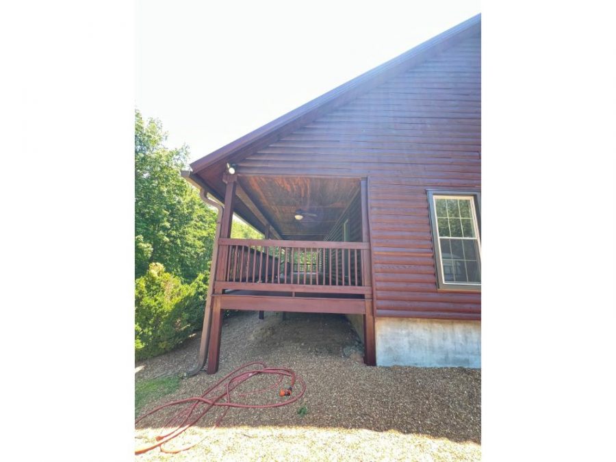 photo of cabin being repainted Preview Image 4