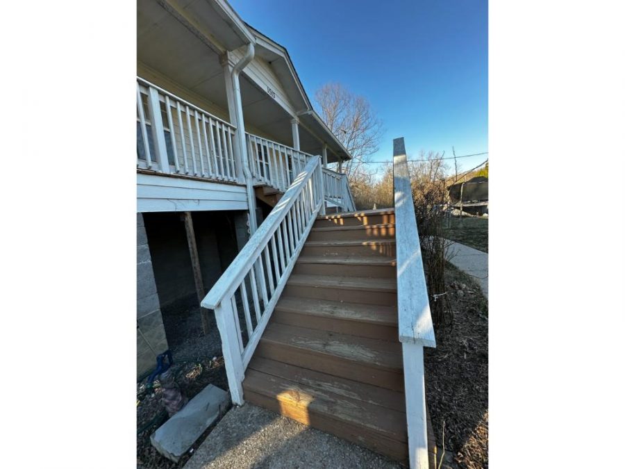 photo of front deck being repainted Preview Image 1