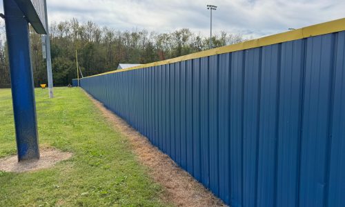 Clarksville Academy Baseball Field Painting