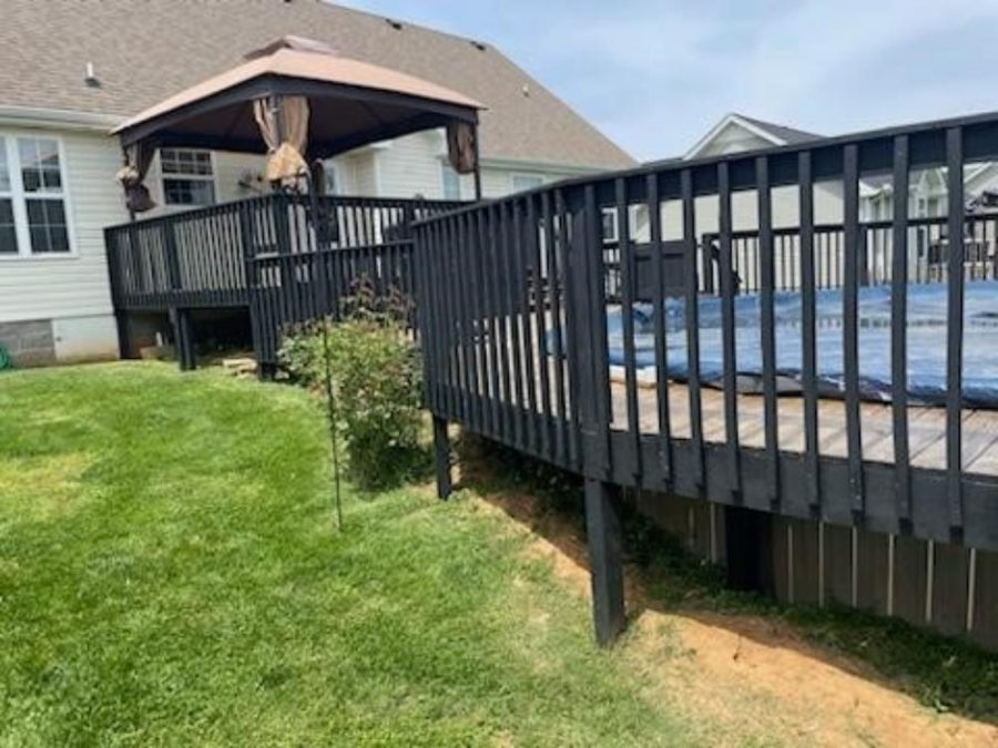 photo of porch being repainted Preview Image 2