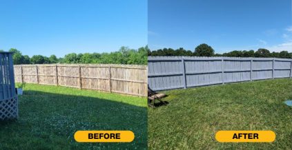 Fence & Deck Painting – Before and After Album ...