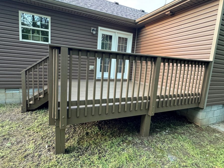 photo of deck being repainted Preview Image 2