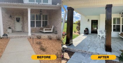 Front Door and Post Painting – Before and After Album ...