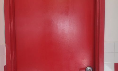 Five Guys Burgers and Fries Door