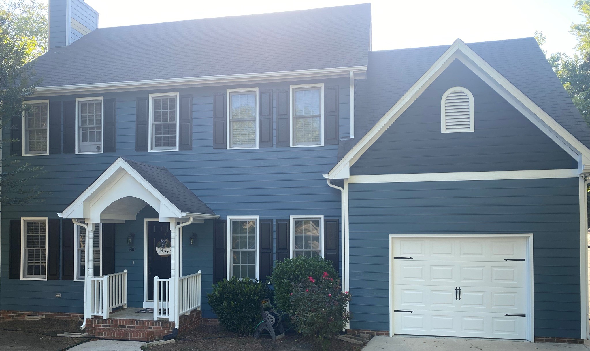 After photo of an exterior painting project in Clayton