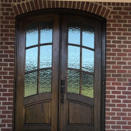 After photo of Door Repainting project in Clayton NC 