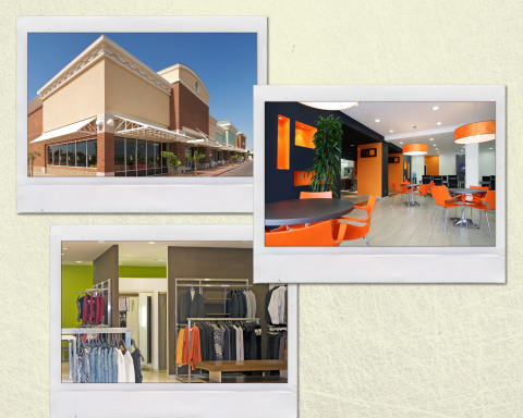 types of commercial retail painting