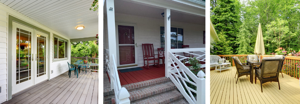 Deck painting and staining project in clayton and greenville nc 