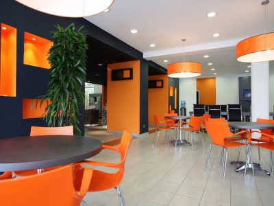 commercial interior lunch room