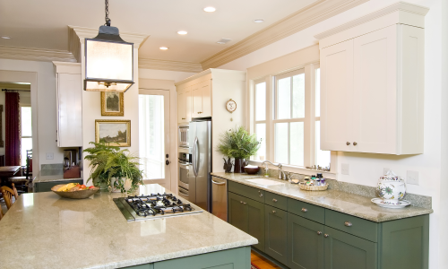 Kitchen Interior Cabinet Painting