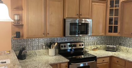 Kitchen Cabinet Staining Project