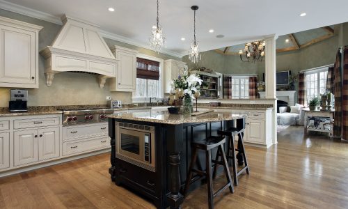 Kitchen Interior Cabinet Painting