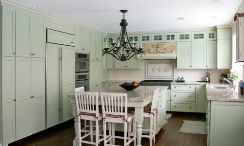Kitchen Interior Cabinet Painting
