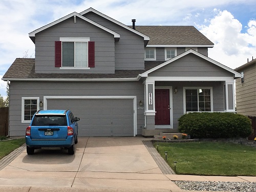 Exterior painting by CertaPro house painters in Springs Ranch, CO