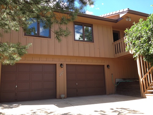 Exterior painting by CertaPro house painters in Manitou Springs, CO