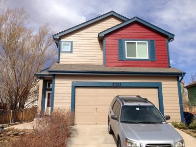 Exterior painting by CertaPro house painters in Stetson Hills, CO
