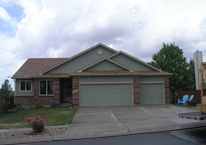 Exterior house painting by CertaPro painters in Stetson Hills, CO