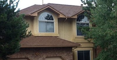 Exterior painting by CertaPro house painters in Broadmoor Bluffs, CO