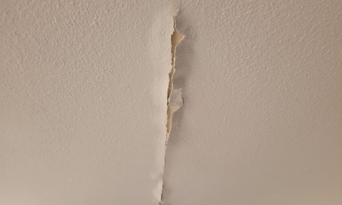 Ceiling Patch Before