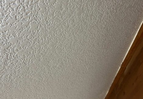 popcorn ceiling