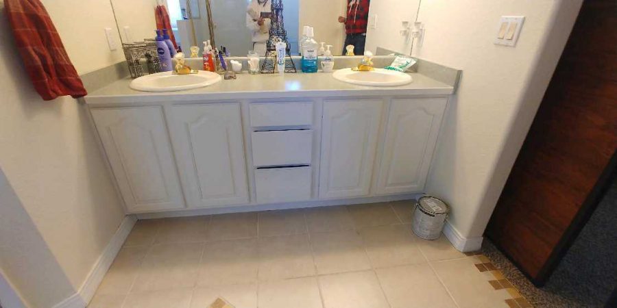 Bathroom Cabinet Painting