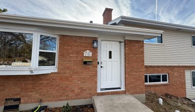 brick and siding exterior