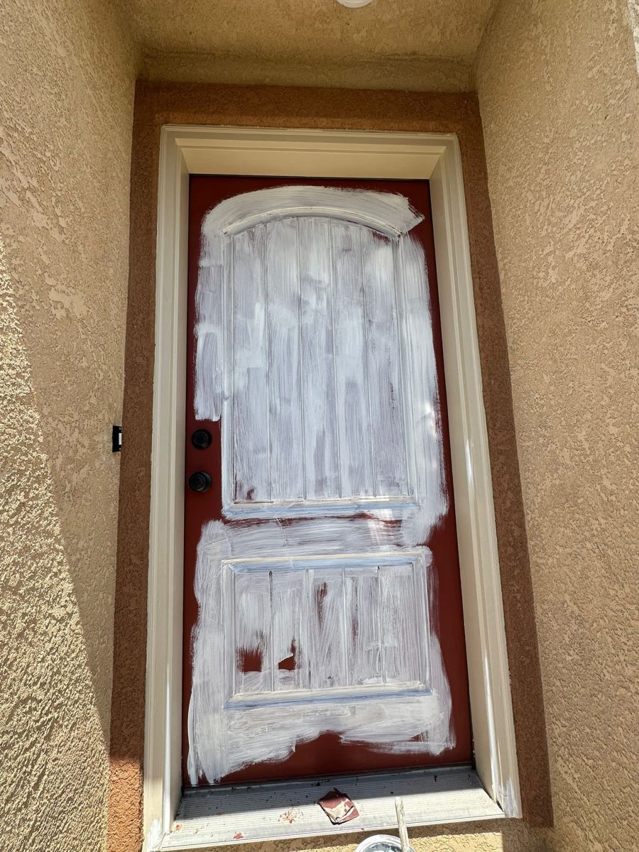 front door with paint primer Preview Image 2