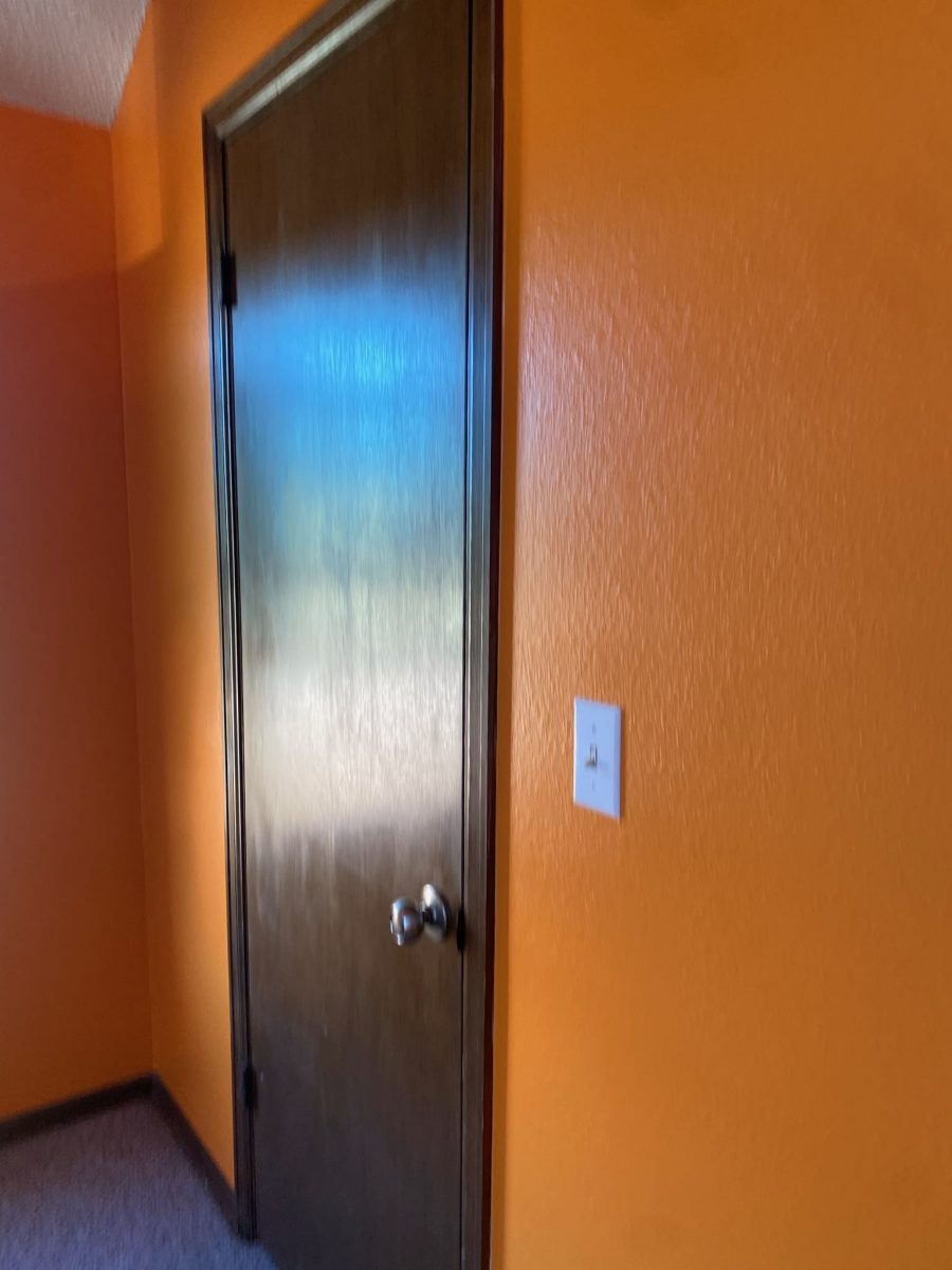 orange painted room interior walls Preview Image 2