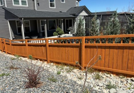 Stain Your Fence Today!