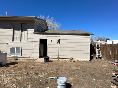 house exterior with painted siding
