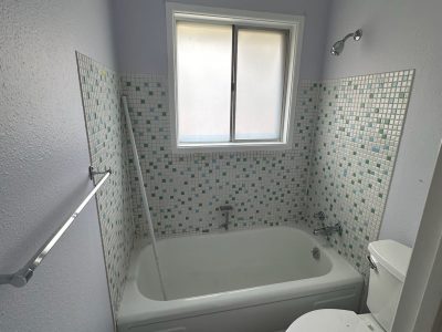 bathroom paint project
