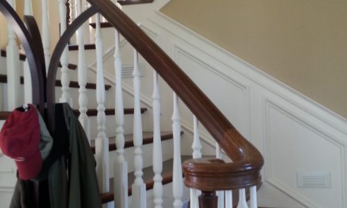 Stair Railings and Trim