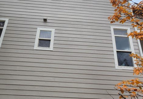 Hail Damaged Siding Repair