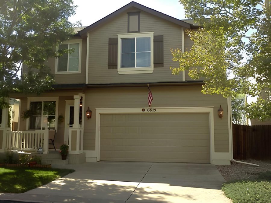 Muted Green Exterior Repaint