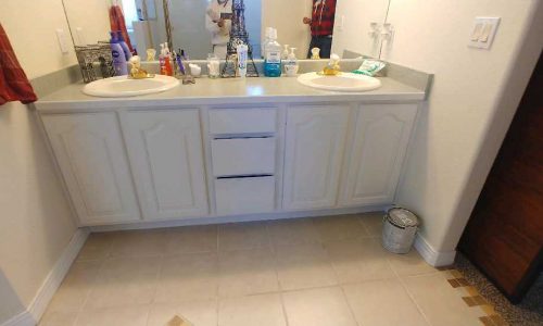Bathroom Cabinet Painting