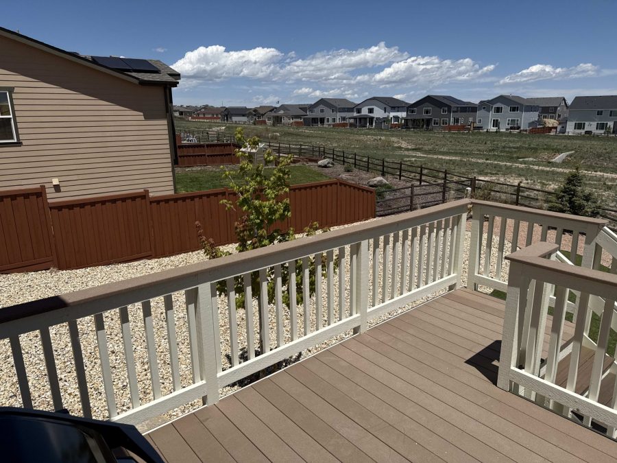 white painted deck attached to house Preview Image 1