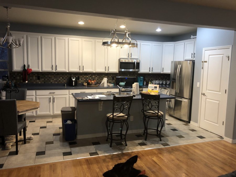 Cabinet Painting Project