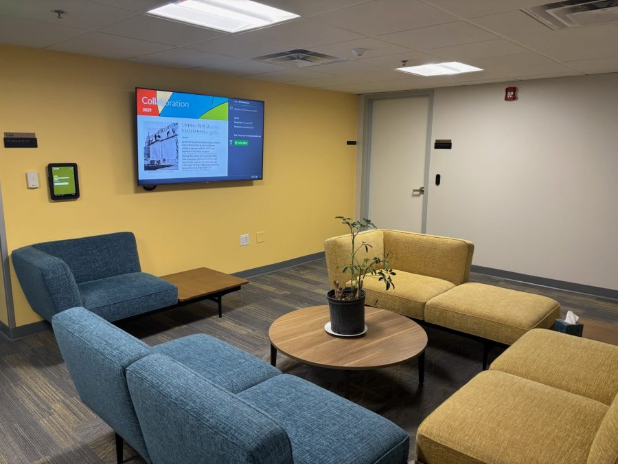 yellow painted commercial space common area Preview Image 2