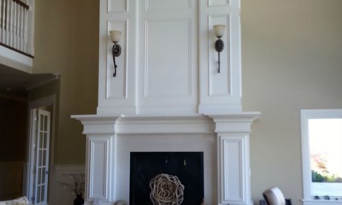 Mantle & Fireplace Painting
