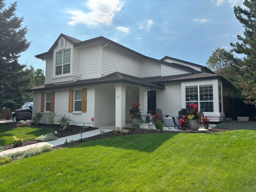 home with stained wooden shutters Preview Image 1