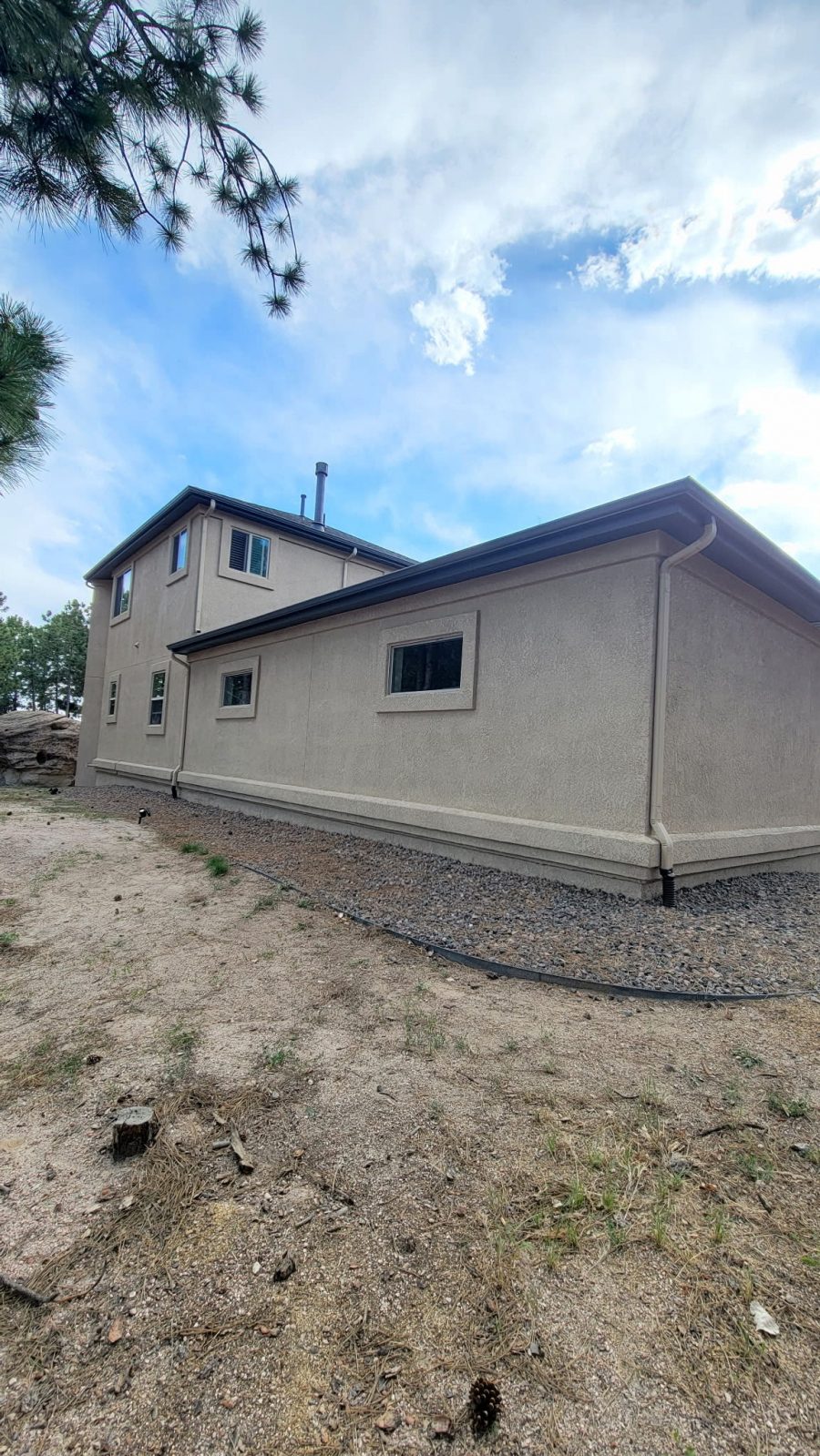 tan painted stucco house exterior Preview Image 6