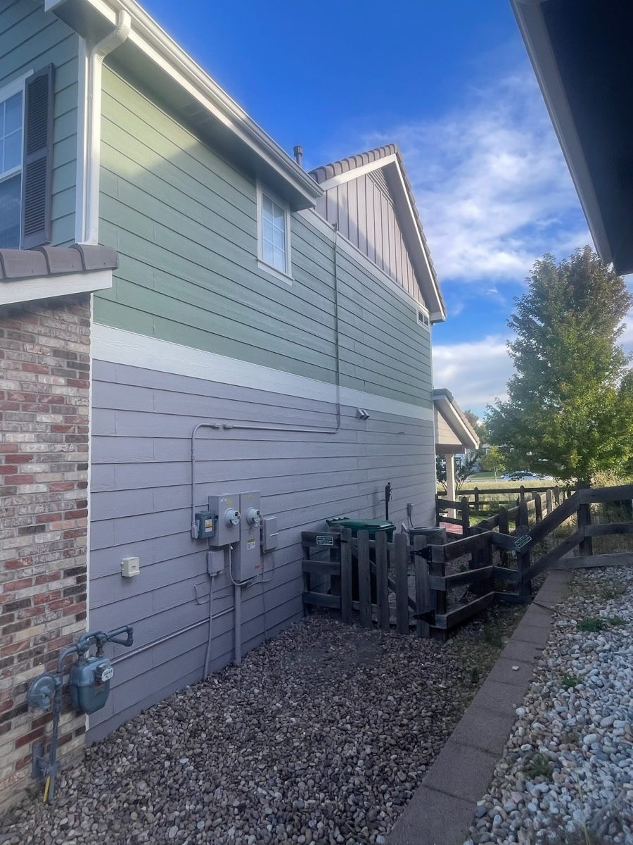 repainted siding on exterior of home Preview Image 2